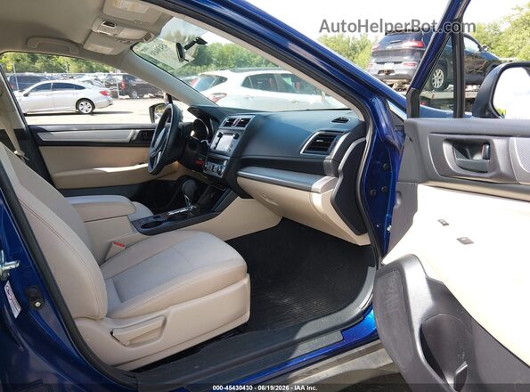 4S4BSAAC4G3219730 2016 SUBARU OUTBACK Blue Widok wnętrza z przodu