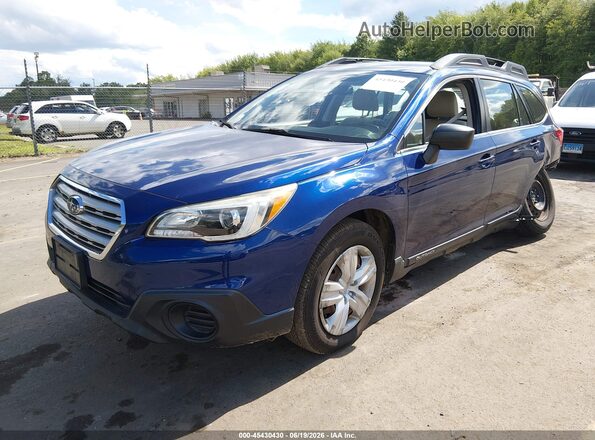 4S4BSAAC4G3219730 2016 SUBARU OUTBACK Blue Przód lewy