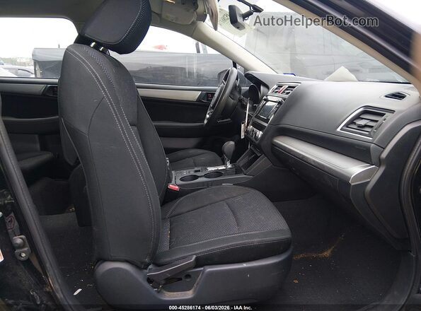 4S4BSAAC5J3203723 2018 SUBARU OUTBACK Black Front interior view
