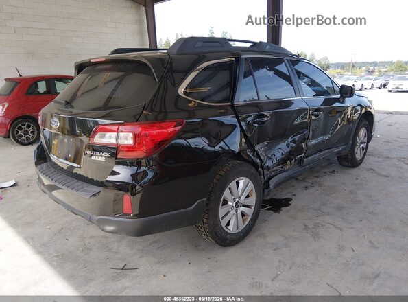 4S4BSAAC7H3242176 2017 SUBARU OUTBACK Black Задня права чверть