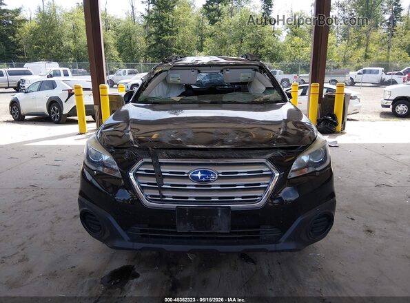 4S4BSAAC7H3242176 2017 SUBARU OUTBACK Black Вид щитка приладів