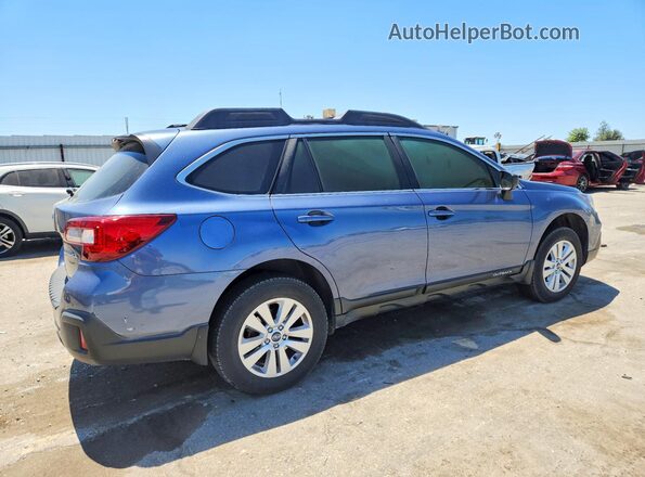 4S4BSAAC7J3273918 2018 SUBARU OUTBACK Blue Задня права чверть