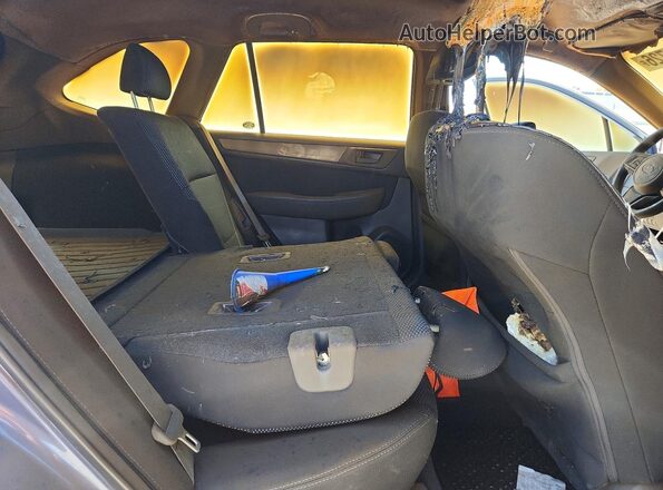 4S4BSAAC7J3273918 2018 SUBARU OUTBACK Blue Вид задніх сидінь