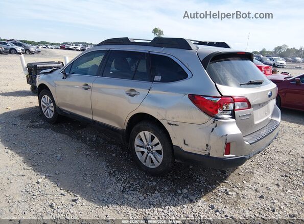4S4BSAAC9H3354834 2017 SUBARU OUTBACK Серебряный Задняя левая четверть