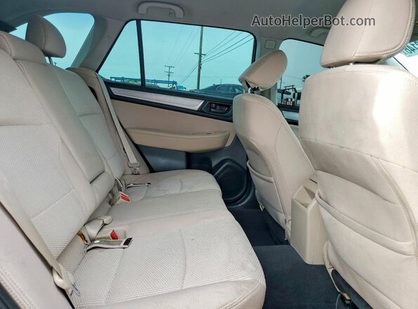 4S4BSAAC9H3426048 2017 SUBARU OUTBACK Red Rear interior view