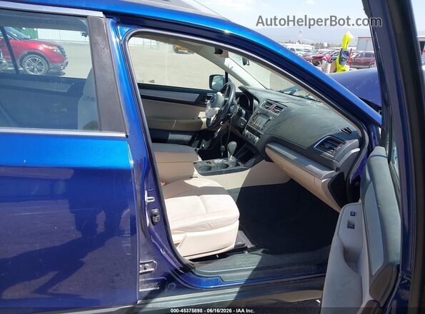 4S4BSAACXH3356575 2017 SUBARU OUTBACK Blue Vista interior delantera