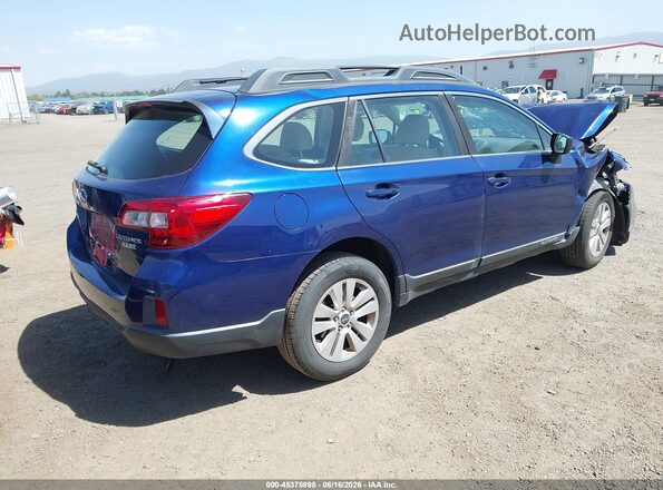 4S4BSAACXH3356575 2017 SUBARU OUTBACK Blue Trasero derecho