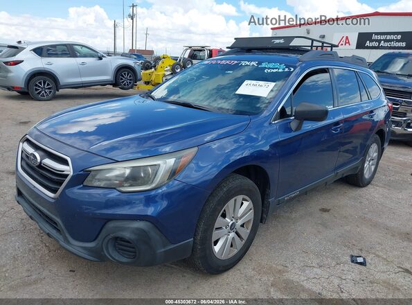 4S4BSABC0K3238007 2019 SUBARU OUTBACK Dark Blue Передня ліва чверть