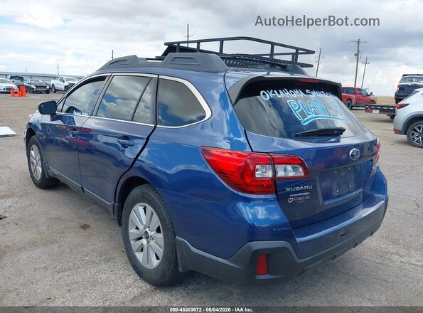 4S4BSABC0K3238007 2019 SUBARU OUTBACK Dark Blue Задня ліва чверть