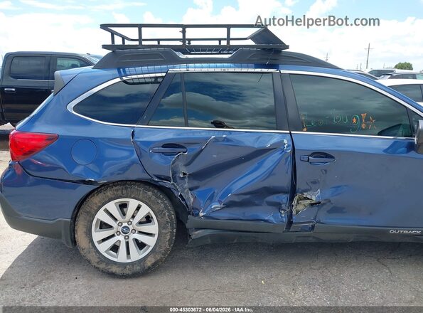 4S4BSABC0K3238007 2019 SUBARU OUTBACK Dark Blue Вид спереду