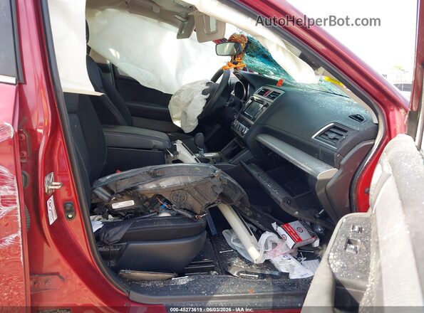 4S4BSABC2K3350422 2019 SUBARU OUTBACK Red Սալոնի դիմացի տեսք