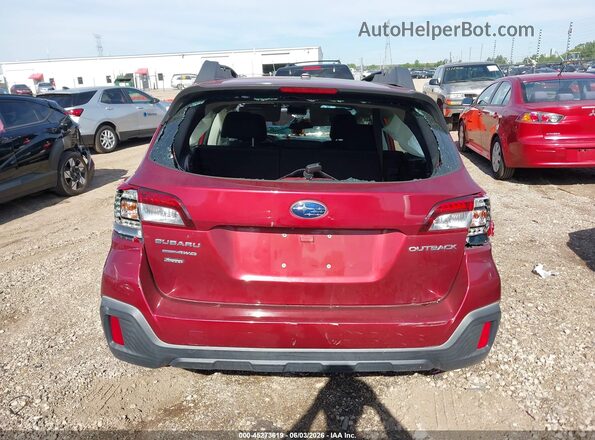 4S4BSABC2K3350422 2019 SUBARU OUTBACK Red 