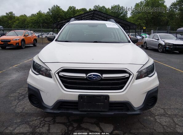 4S4BSABC2K3388149 2019 SUBARU OUTBACK White Instrument cluster view