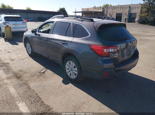4S4BSABC2K3388779 2019 SUBARU OUTBACK Gray Trasero izquierdo