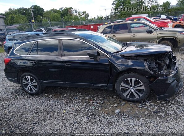 4S4BSABC4K3355153 2019 SUBARU OUTBACK Черный Вид задней части салона