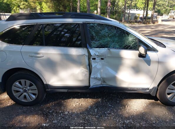 4S4BSABC6K3238030 2019 SUBARU OUTBACK White Դիմացի տեսք