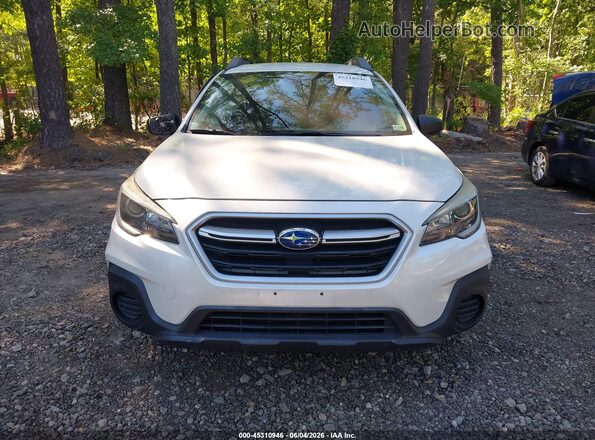 4S4BSABC6K3238030 2019 SUBARU OUTBACK White Սարքավորումների վահանակի տեսք