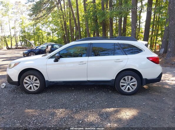 4S4BSABC6K3238030 2019 SUBARU OUTBACK White Սալոնի 360 աստիճան տեսք
