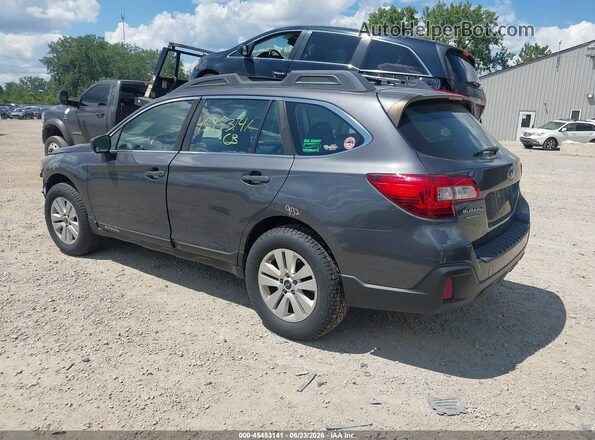 4S4BSABC8K3277928 2019 SUBARU OUTBACK Gray Trasero izquierdo