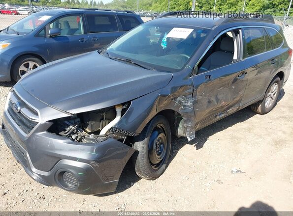 4S4BSABC8K3390116 2019 SUBARU OUTBACK Серый Вид спереди
