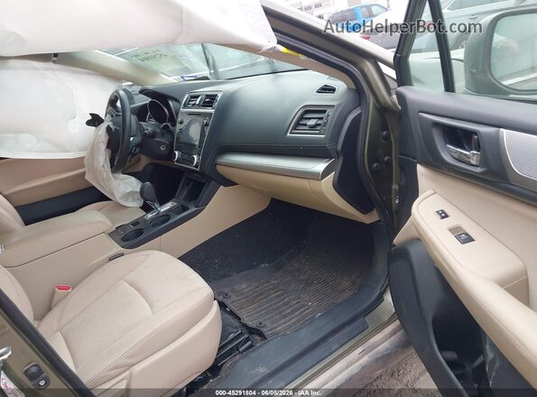 4S4BSACC0J3280738 2018 SUBARU OUTBACK Green Вид салону спереду