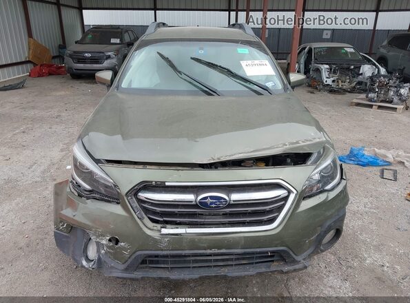 4S4BSACC0J3280738 2018 SUBARU OUTBACK Green Вид панелі приладів