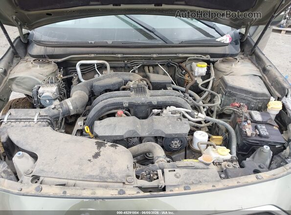 4S4BSACC0J3280738 2018 SUBARU OUTBACK Green Вид ззаду