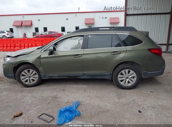 4S4BSACC0J3280738 2018 SUBARU OUTBACK Green Вид задньої частини салону