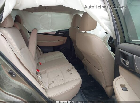 4S4BSACC0J3280738 2018 SUBARU OUTBACK Green Вид наклейки з VIN-кодом