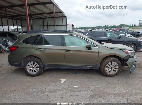 4S4BSACC0J3280738 2018 SUBARU OUTBACK Green Вид щитка приладів