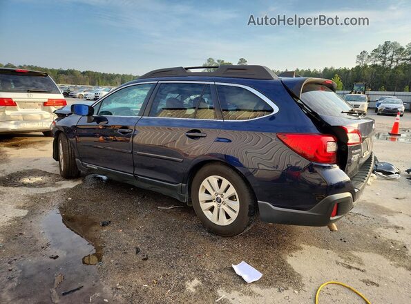 4S4BSACC0J3336015 2018 SUBARU OUTBACK Синий Задняя левая четверть