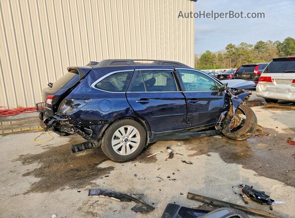 4S4BSACC0J3336015 2018 SUBARU OUTBACK Синий Задняя правая четверть