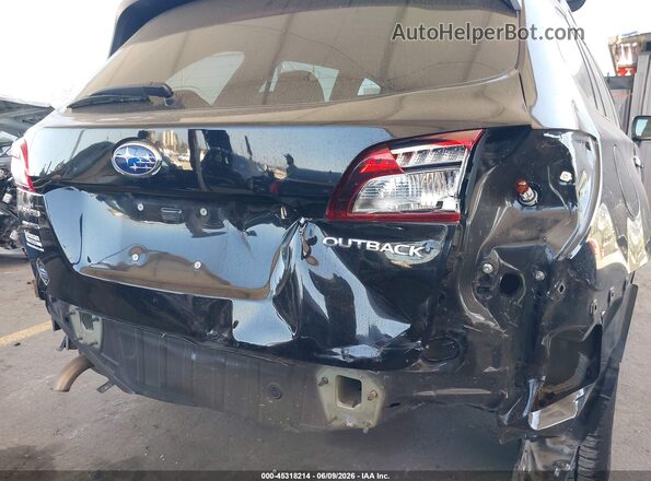 4S4BSACC0J3386896 2018 SUBARU OUTBACK Black Դիմացի տեսք