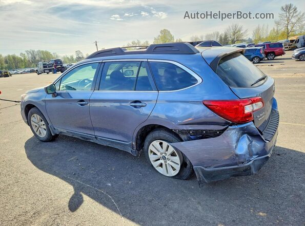 4S4BSACC3H3406505 2017 SUBARU OUTBACK Blue Tył lewy