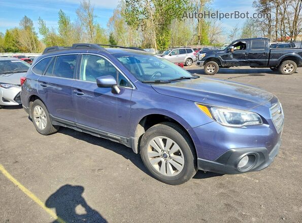 4S4BSACC3H3406505 2017 SUBARU OUTBACK Blue Przód prawy