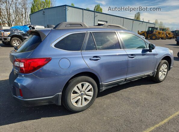 4S4BSACC3H3406505 2017 SUBARU OUTBACK Blue Tył prawy