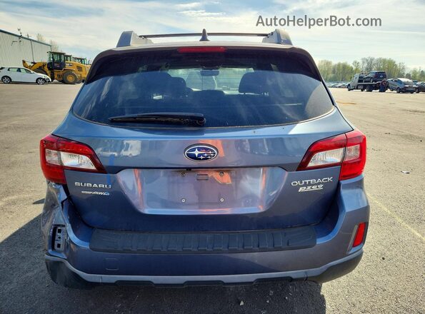 4S4BSACC3H3406505 2017 SUBARU OUTBACK Blue Widok z tyłu