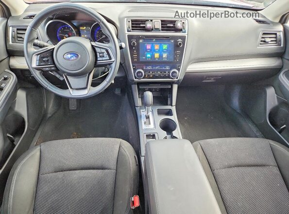 4S4BSACC3J3244669 2018 SUBARU OUTBACK Красный Вид панели приборов