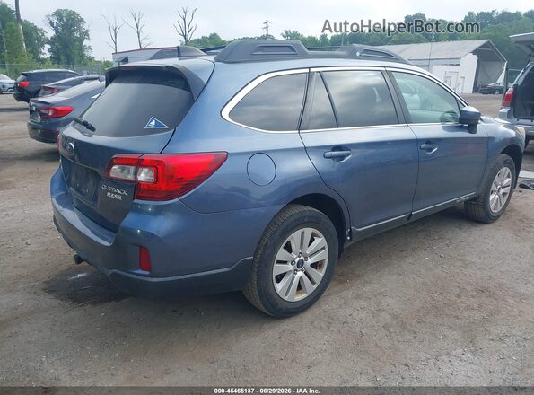 4S4BSACC5H3323044 2017 SUBARU OUTBACK Blue Trasero derecho