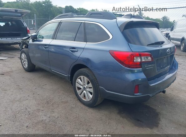 4S4BSACC5H3323044 2017 SUBARU OUTBACK Blue Trasero izquierdo