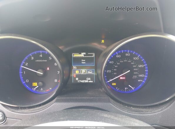 4S4BSACC5H3323044 2017 SUBARU OUTBACK Blue Vista de los asientos traseros