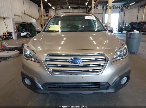 4S4BSACC5H3391618 2017 SUBARU OUTBACK Бежевый Вид задней части салона