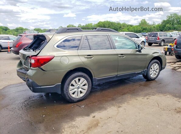 4S4BSACC5J3238288 2018 SUBARU OUTBACK Green 