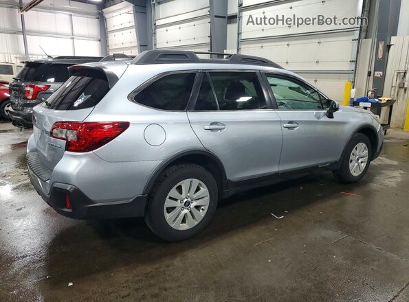 4S4BSACC5J3320814 2018 SUBARU OUTBACK Silver Trasero derecho
