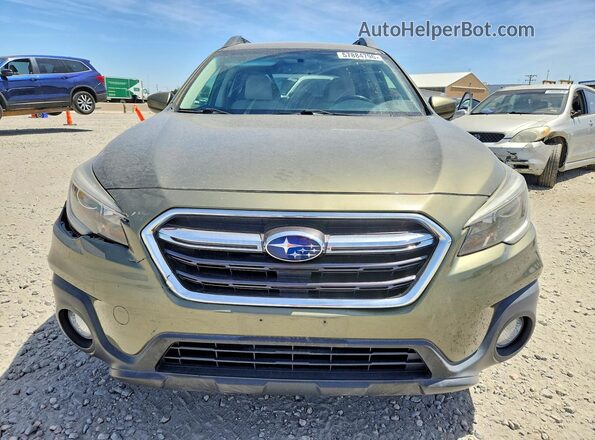 4S4BSACC5J3326726 2018 SUBARU OUTBACK Green Vista frontal