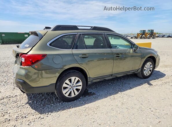 4S4BSACC5J3326726 2018 SUBARU OUTBACK Green Trasero derecho