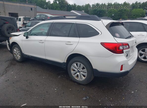 4S4BSACC7H3378157 2017 SUBARU OUTBACK Белый Задняя левая четверть