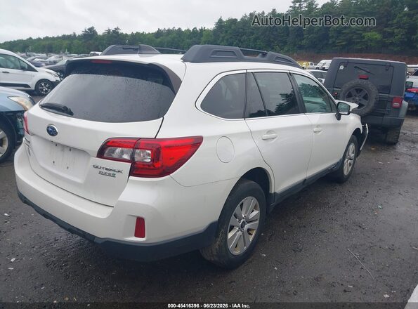 4S4BSACC7H3378157 2017 SUBARU OUTBACK Белый Задняя правая четверть