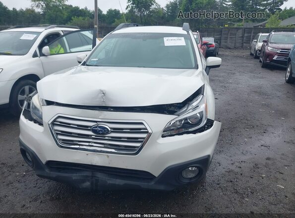 4S4BSACC7H3378157 2017 SUBARU OUTBACK Белый Вид спереди