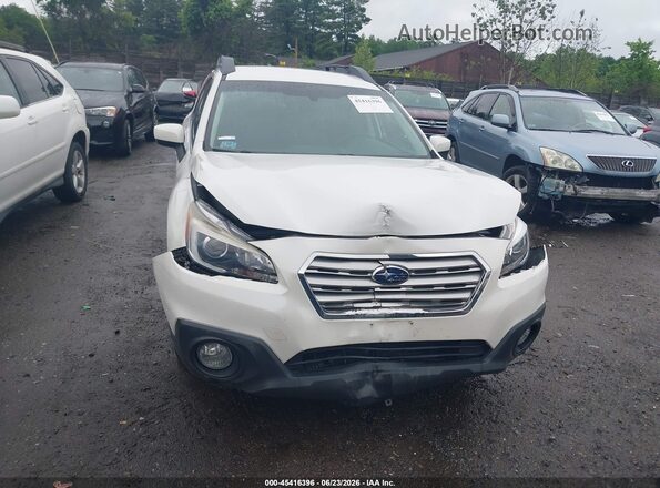 4S4BSACC7H3378157 2017 SUBARU OUTBACK Белый Вид щитка приборов
